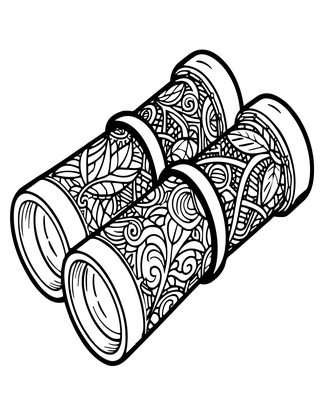 Ornate Engrave - Free printable coloring page