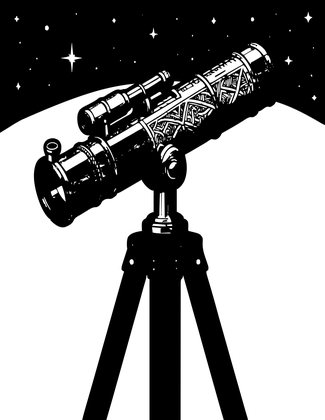 Brass Refractor - Free printable coloring page