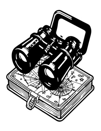 Pocket Spyglass - Free printable coloring page