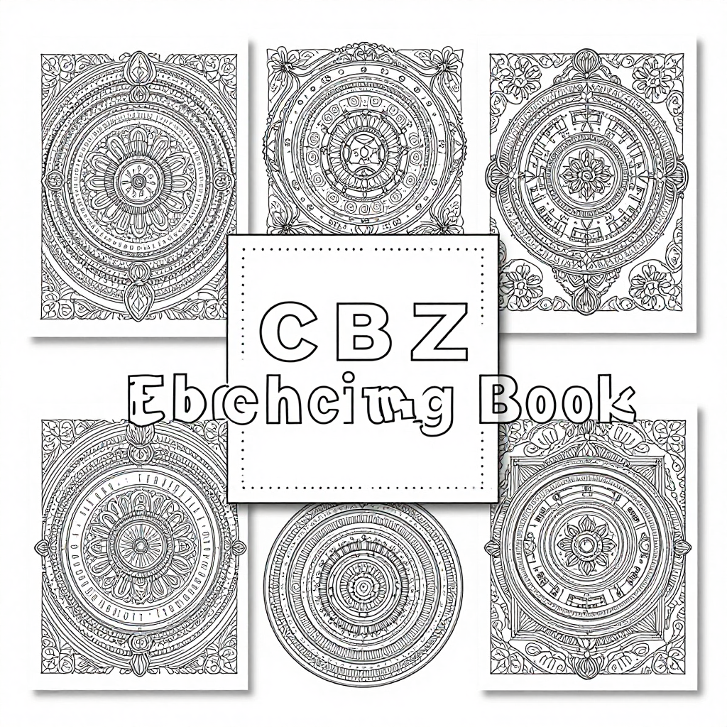 Vintage Typefaces coloring pages collection - 30 free printable pages
