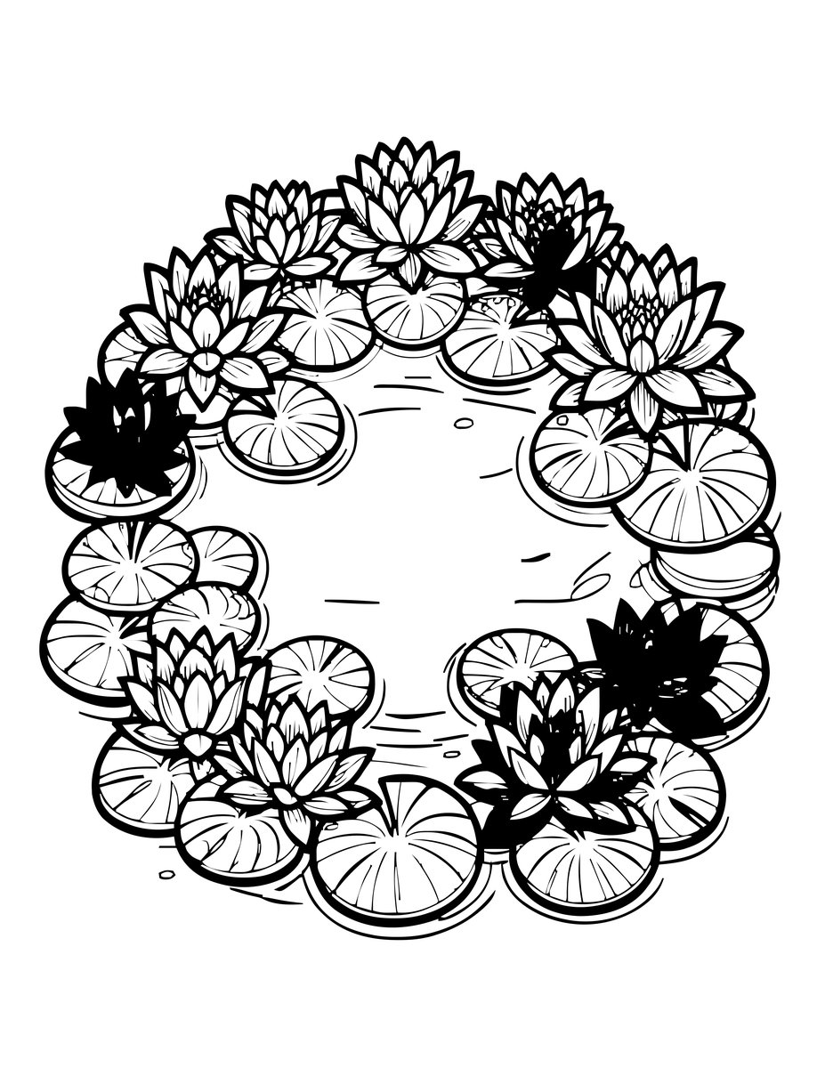 White and Purple Mix - free printable coloring page