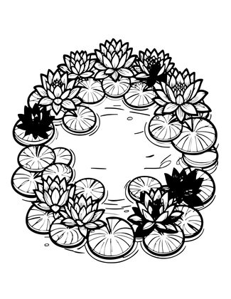 White and Purple Mix - Free printable coloring page