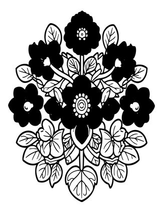 Violet - Free printable coloring page