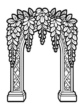 Fairy Lights - Free printable coloring page