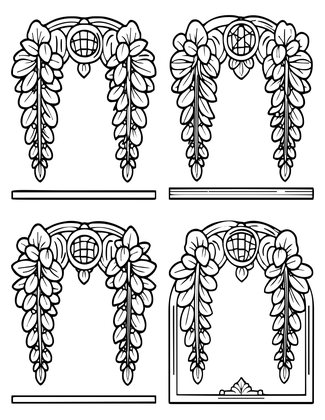 Pattern Repeat - Free printable coloring page