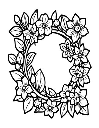 Jasmine Night - Free printable coloring page