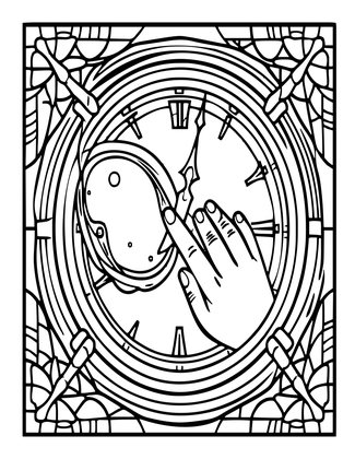 Wizard Time - Free printable coloring page