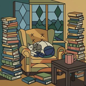 001 In A Stylized Geometric Art Style A Grey And L Es1gNS - free printable paint by numbers