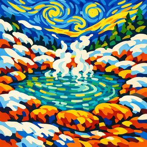 052 In A Stylized Bold Manner This Scene Depicts A TjWdSj0t - free printable paint by numbers