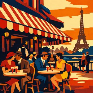 054 In A Bold Graphic Style A Man And Woman In LJGiIasU - free printable paint by numbers