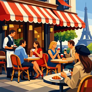 059 In A Simplified Illustration Style This Scene MWbMpZhf - free printable paint by numbers