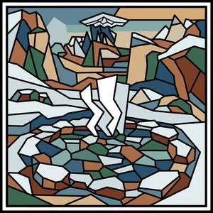 065 In A Geometric Abstract Style This Scene Depicts IjWBdEUB - free printable paint by numbers